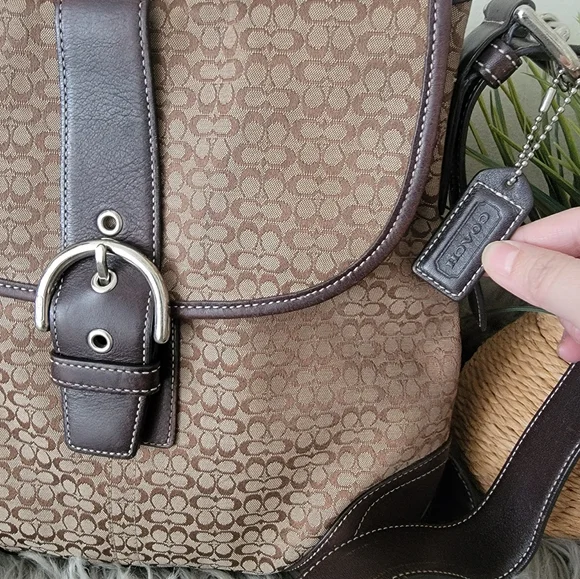 Coach vintage style classic convertible shoulder crossbody bag - Picture 5 of 10